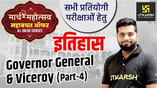 Modern History of India 4  Governor General And Viceroy  By Asif Sir [upl. by Ativahs]