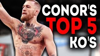 Conor McGregors Best Knockouts Highlights [upl. by Eivlys]