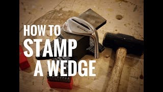 The GolfWRX Shop How to stamp a wedge  GolfWRX [upl. by Sherj865]