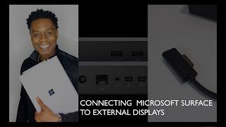 Connecting Microsoft Surface to External Displays [upl. by Akinak]