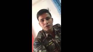 Corporal Solanki exposing how officers treats Soldiers  Indian Army [upl. by Xever951]