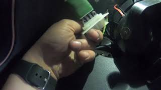 How to replace heater resistor Vauxhall Corsa C [upl. by Ynez]