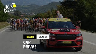 TDF2020  Stage 5 Gap  Privas  Teaser [upl. by Anerok]