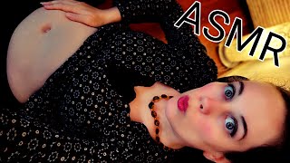 ASMR  Super Big Stuffed And Bloated Food Baby Belly [upl. by Ackler681]