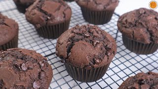 Chocolate Muffins  Mortar and Pastry [upl. by Russia30]