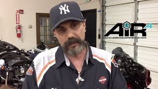 Harley Davidson Master Tech talks AIR Suspension [upl. by Florri585]