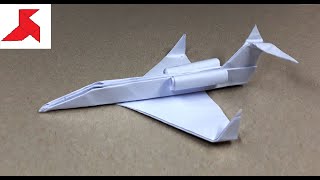 DIY ✈ How to make a PRIVATE JET PLANE from A4 paper [upl. by Sapphera837]