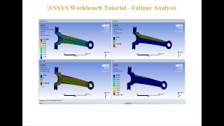 ANSYS Workbench Tutorial  Fatigue Analysis 1 [upl. by Imhsar635]