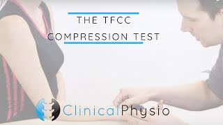 TFCC Compression Test  Clinical Physio [upl. by Sedgewake675]