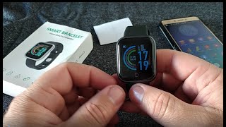 Como configurar o relogio smartwatch d20  Y68 [upl. by Wendy551]