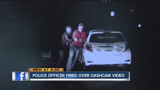 officer fired over dashcam video [upl. by Mich]