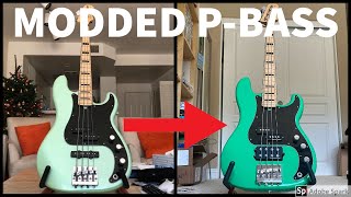 Fender PJ Bass Modded with Musicman Humbucker [upl. by Annav]