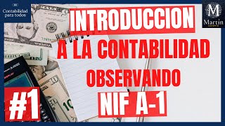 Introducción a la CONTABILIDAD Observando NIF A1 [upl. by Gosney]