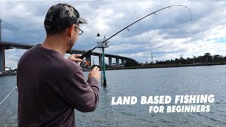 LAND BASED FISHING FOR BEGINNERS [upl. by Keel526]