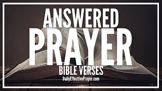 Bible Verses On Answered Prayer  Scriptures For Answered Prayer Audio Bible [upl. by Esiahc]