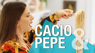 Spaghetti Cacio amp Pepe Classic Italian recipe  The Pasta Queen [upl. by Yliak]