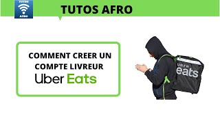 COMMENT CREER UN COMPTE UBER EATS [upl. by Doy]