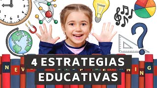 4 ESTRATEGIAS EDUCATIVAS INNOVADORAS [upl. by Ixel]