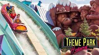 The Theme Park History of Dudley DoRights Ripsaw Falls Universals Islands of Adventure [upl. by Junia]