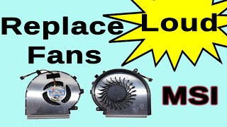 Fix Your Annoyingly Loud Fan on Your MSI Gaming Laptop [upl. by Ailedroc]