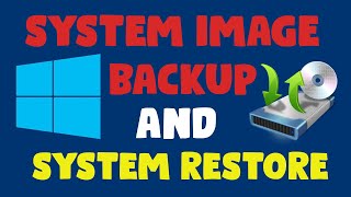 How To Create a System Image Backup And Do A System Restore In Windows 10 [upl. by Zales88]