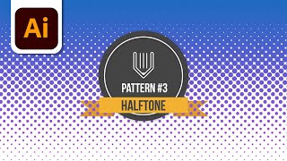 How to create halftone effect in Adobe illustrator [upl. by Anec]