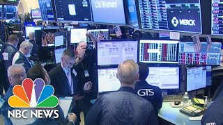 Stock Trading Halted After Markets Plunge At Market Open  NBC News [upl. by Kylynn386]