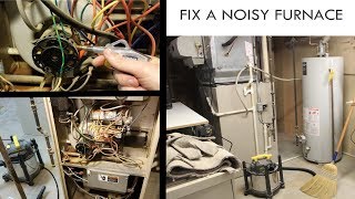 Furnace Making Noise  Fix Blower Motor [upl. by Scherman]