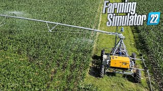 MODERN PIVOT IRRIGATION SYSTEM FS 22 MOD  Farming Simulator 22 [upl. by Aicire629]