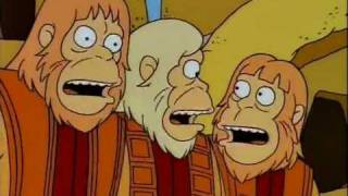 Dr zaius  Los simpsons latino [upl. by Annoid688]