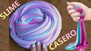 COMO HACER SLIME FACIL 1 INGREDIENTE  SIN BORAX [upl. by Atirabrab395]