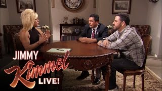 Jimmy Kimmel amp Guillermo Get a Reading From the Long Island Medium [upl. by Grove]