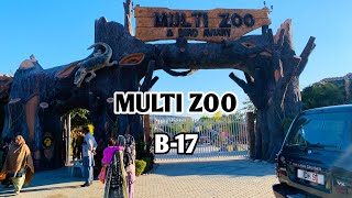 اسلام آباد کا نیا چڑیاگھر  Multi Zoo in B17 Islamabad [upl. by Painter]