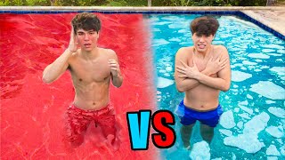 HOT vs COLD POOL Challenge [upl. by Barna]