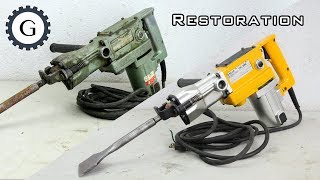 Rotary Hammer Drill Restoration  Hitachi Rotary Hammer Drill [upl. by Tenn62]