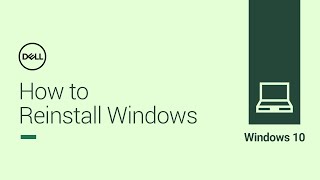 How to Reinstall Windows 10 Official Dell Tech Support [upl. by Notse]