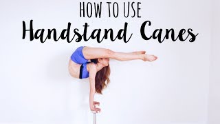 How to do Handstands on Canes [upl. by Arahsak]