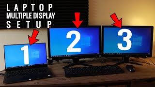 How to setup Multiple Display on a Laptop [upl. by Pfeifer]