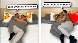 TOP 10 COUPLE CUDDLE POSITIONS  CUTE REACTION [upl. by Enilesoj]