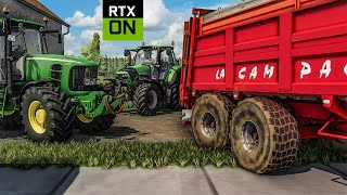 FS 22 Next Level RTX Graphics  Realistic mod amp Maximum settings gameplay  Looks like REAL LIFE [upl. by Grant]