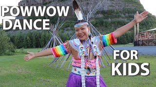 How To Powwow Dance FOR KIDS [upl. by Anita]