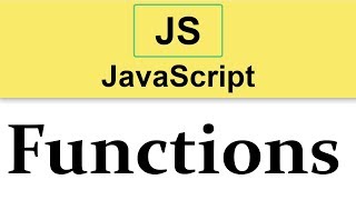 14 JavaScript Tutorial  Functions [upl. by Enala]