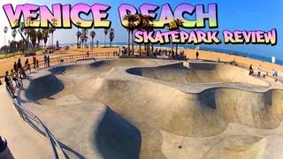 Skatepark Review Venice Beach Skatepark  Venice California [upl. by Clark280]