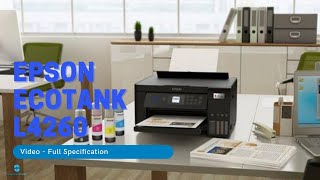 Epson EcoTank L4260 Specification  Spesifikasi Epson L4260 [upl. by Aynod]