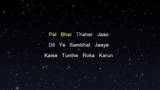 Agar Tum Saath Ho  Tamasha Karaoke Version [upl. by Nylrak]