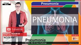 Pneumonia  Pathophysiology [upl. by Airdnaxila]