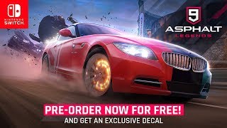 Nintendo Switch – PreOrder – Asphalt 9 Legends [upl. by Nylarad]