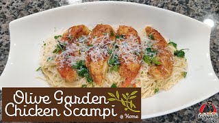 Olive Garden Chicken Scampi Recipe [upl. by Marne]