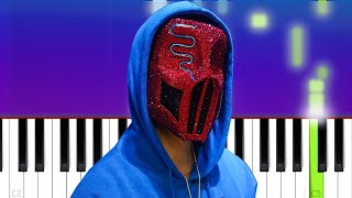 Sickick  Infected Piano Tutorial [upl. by Bucella]