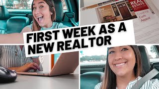 real First Week As A New Real Estate Agent  Day In The Life of a Realtor [upl. by Isyad]